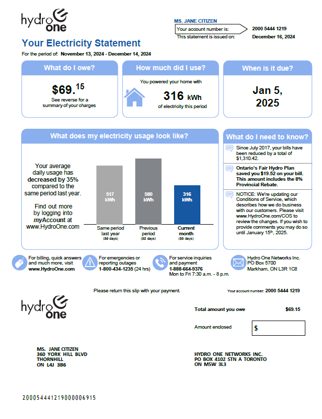  Minol USA business utility bill 